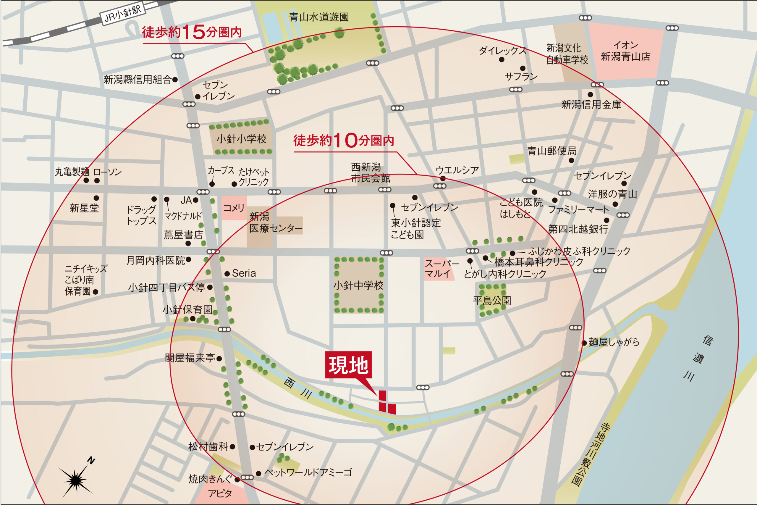 サングリード小針1丁目_周辺環境